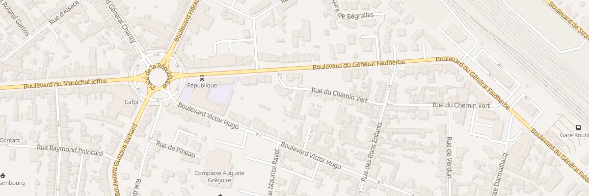 Plan du 55 Rue du Chemin Vert à Cholet