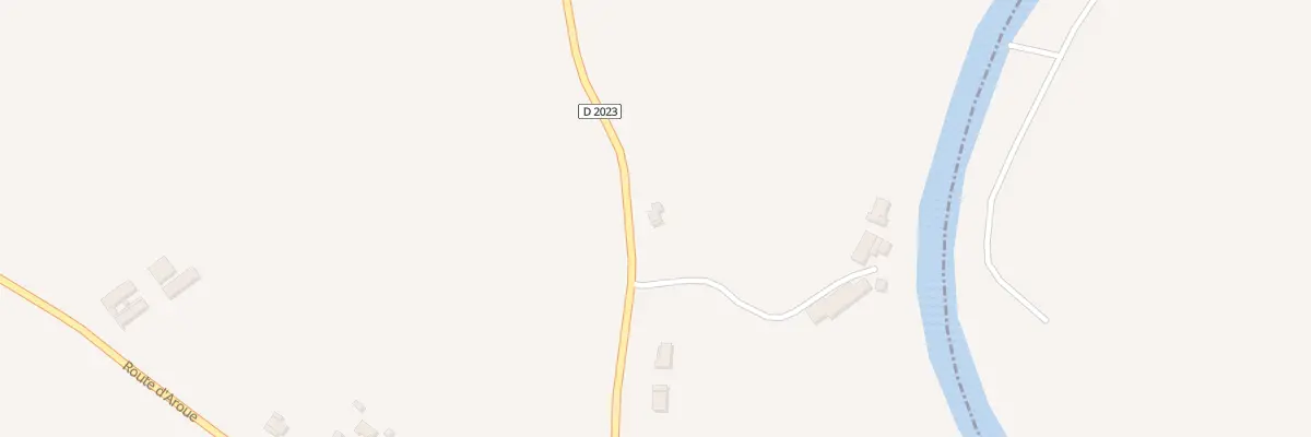 Plan du 460 Rte de Nabas à Lichos