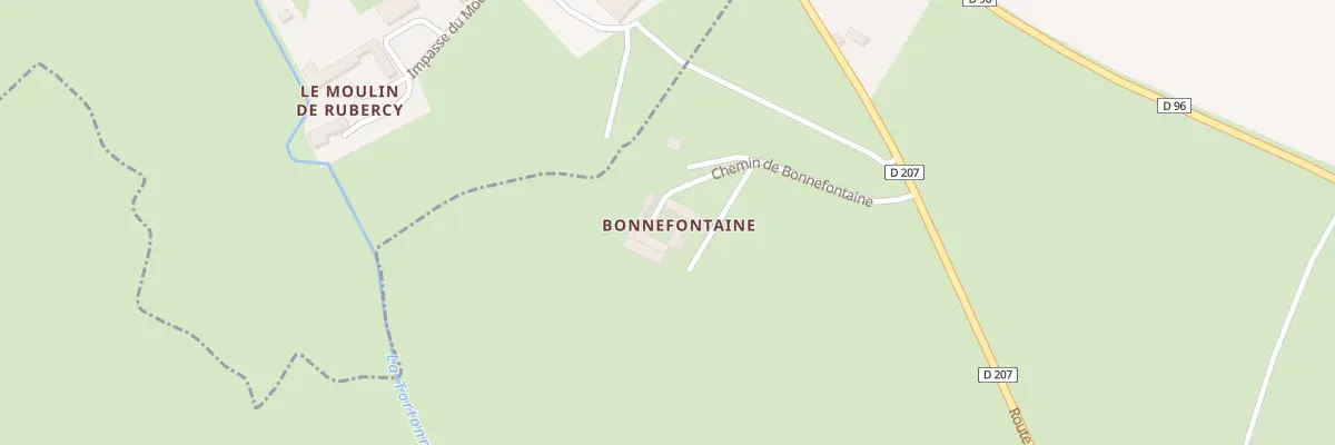 Plan du 5022 Bonnefontaine à Saonnet