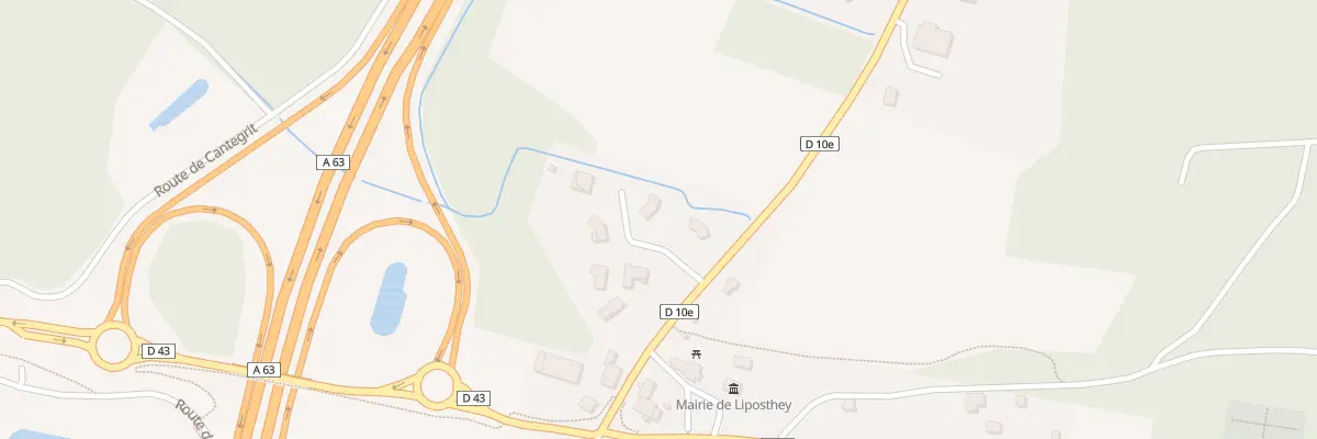 Plan du 112 Rue des Chèvrefeuilles à Liposthey