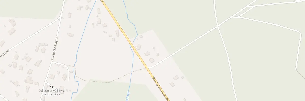 Plan du 14 Rue Sylvain Dornon à Salles