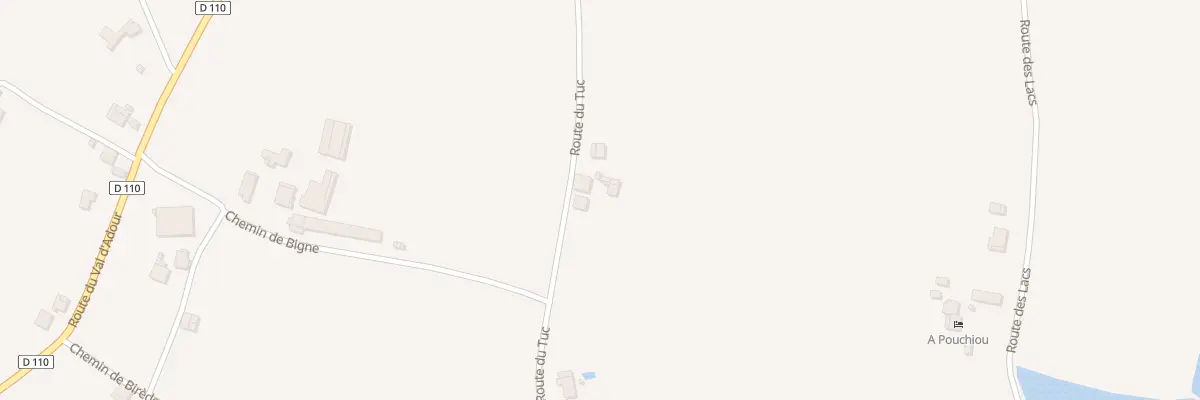 Plan du 727 Rte du Tuc à Saint-Jean-de-Lier