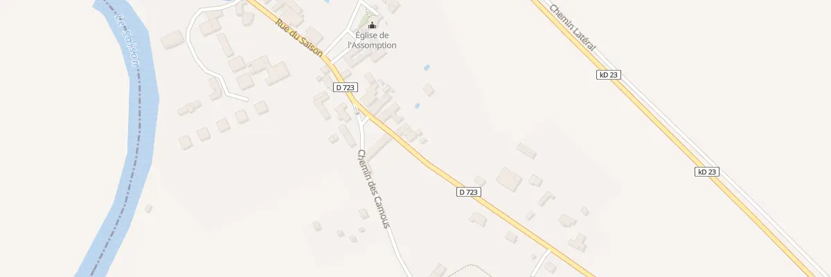 Plan du 25 Rue du Saison à Rivehaute