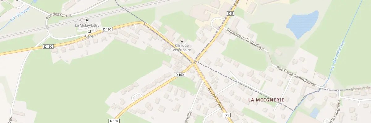 Plan du 67 Rue de la Gare au Molay-Littry