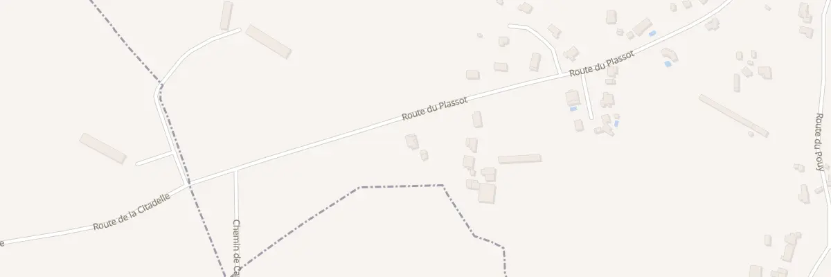 Plan du 487 Rte du Plassot à Cassen