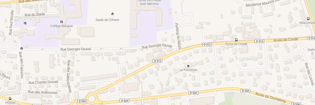 Plan du 71 Rue Georges Fauvel - Vire à Vire Normandie