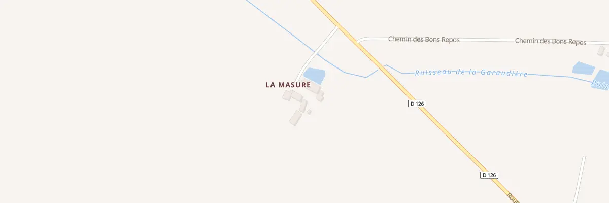 Plan du 242 Rte de Simple à Cosmes