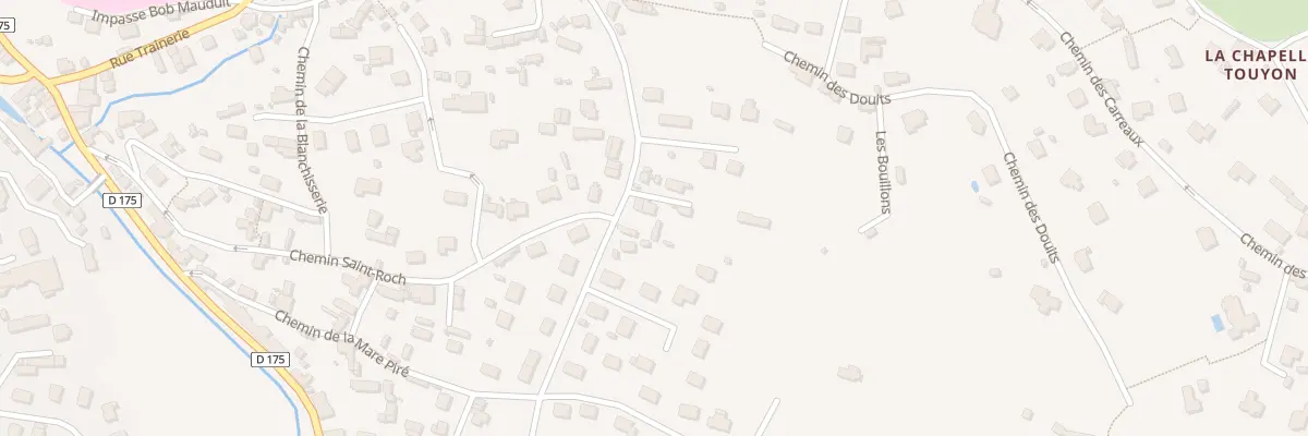 Plan du 2 Imp. Saint Roch - Vaudry à Vire Normandie