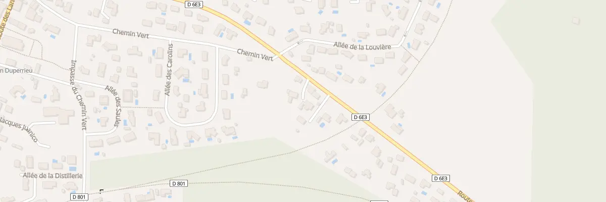 Plan du 55C Rte de Bordeaux à Sainte-Hélène
