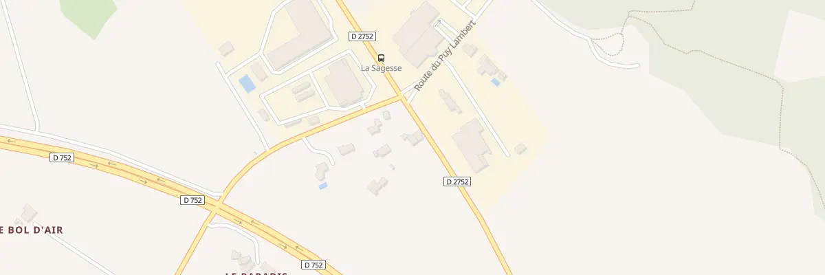 Plan du 5210 La Sagesse à Sèvremont