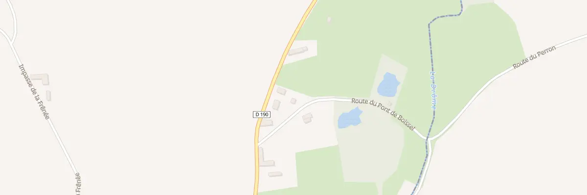 Plan du 5322 Le Chene au Perron
