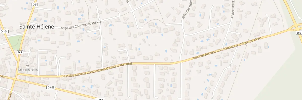 Plan du 46 Rue des Anc. Combattants Afn à Sainte-Hélène
