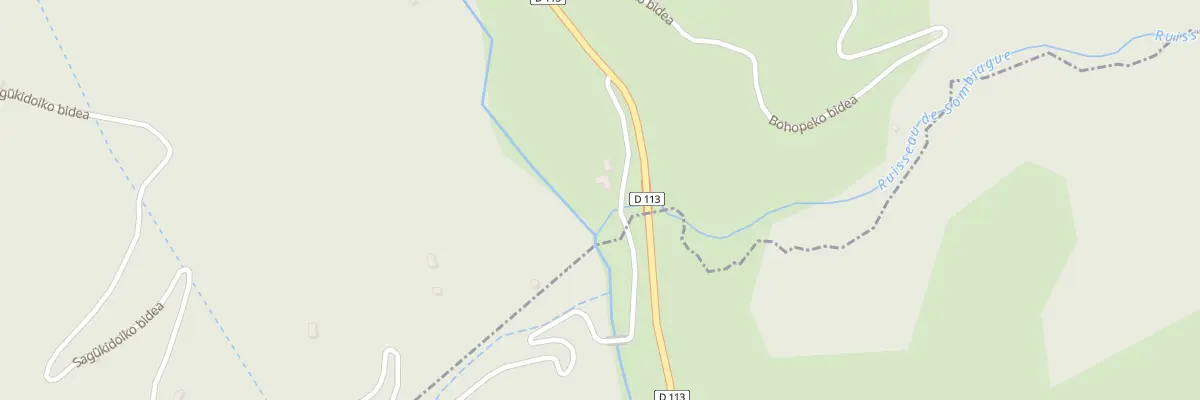 Plan du 5121 Bidondo à Licq-Athérey
