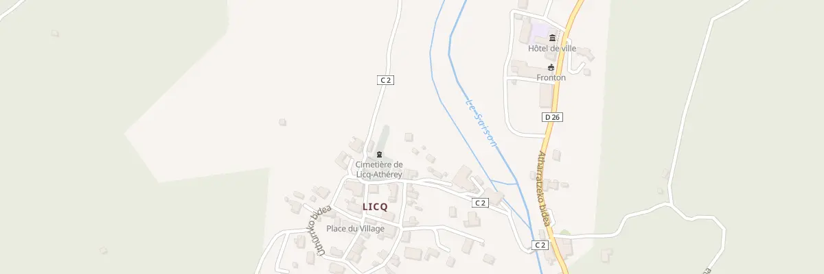Plan du 5191 Village à Licq-Athérey