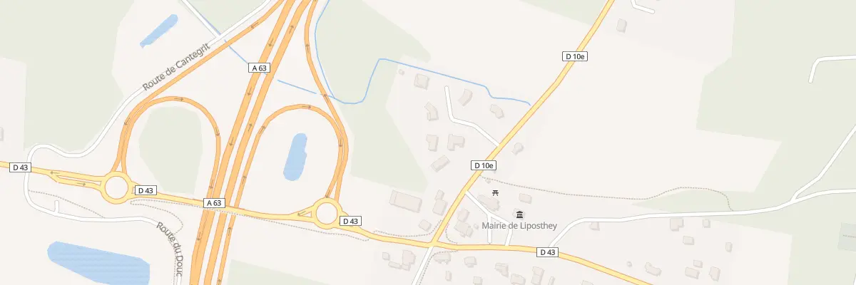 Plan du 65 Rue des Chèvrefeuilles à Liposthey