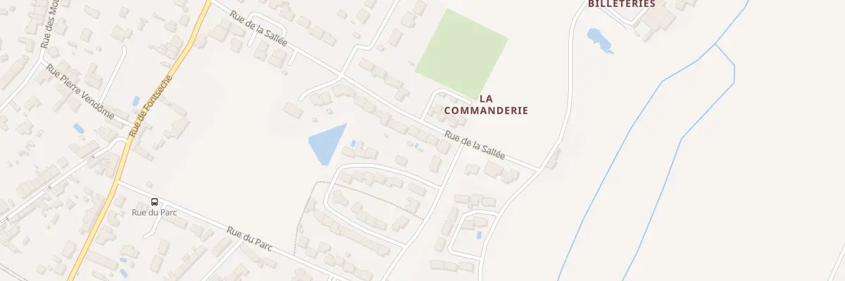 Plan du 18 Rue de la Sallée à Tonnay-Charente