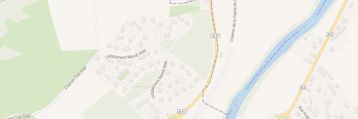 Plan du 11 Rue de Mendi Alde à Mauléon-Licharre