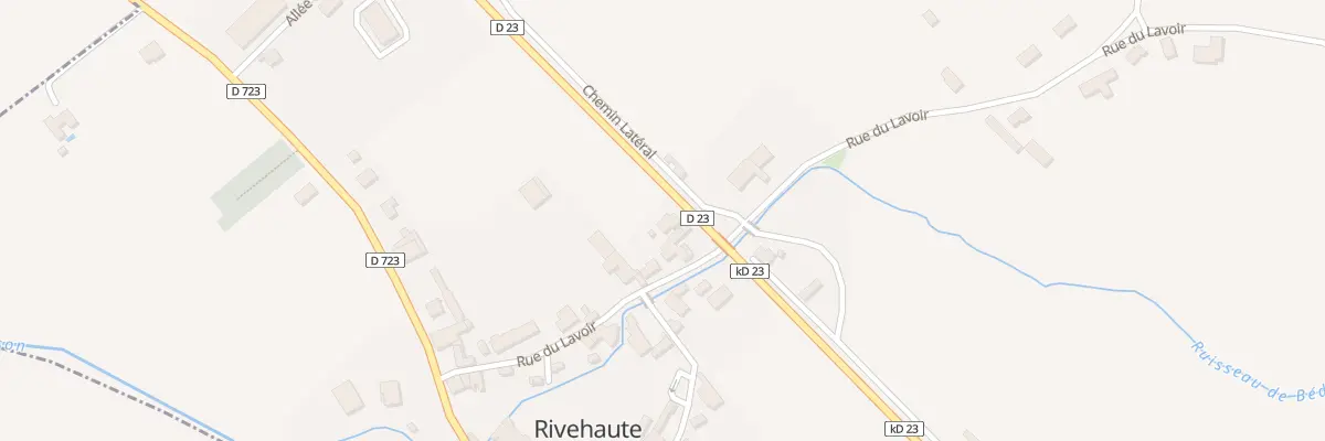 Plan du 17 Rue du Lavoir à Rivehaute