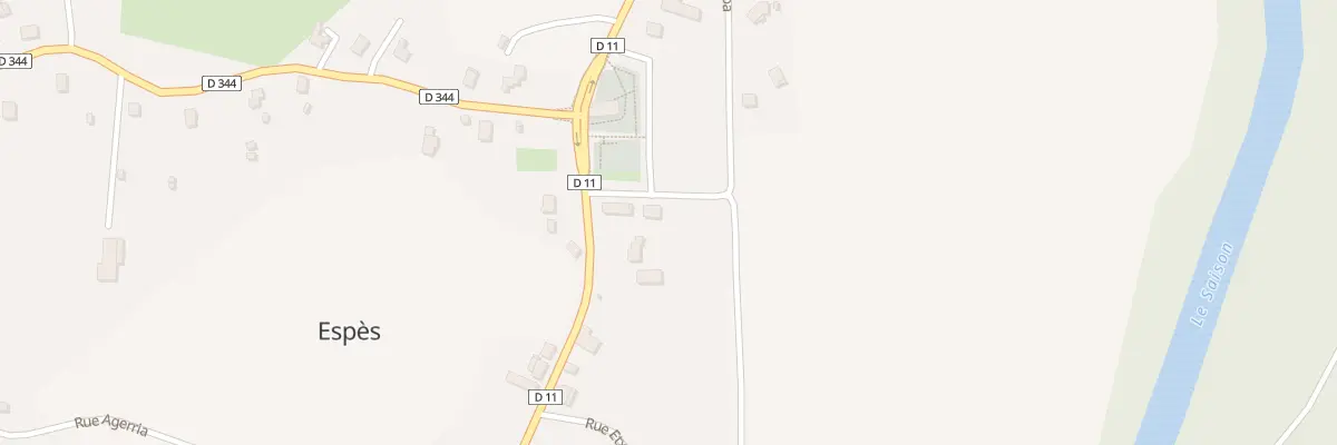 Plan du 5091 Espes à Espès-Undurein
