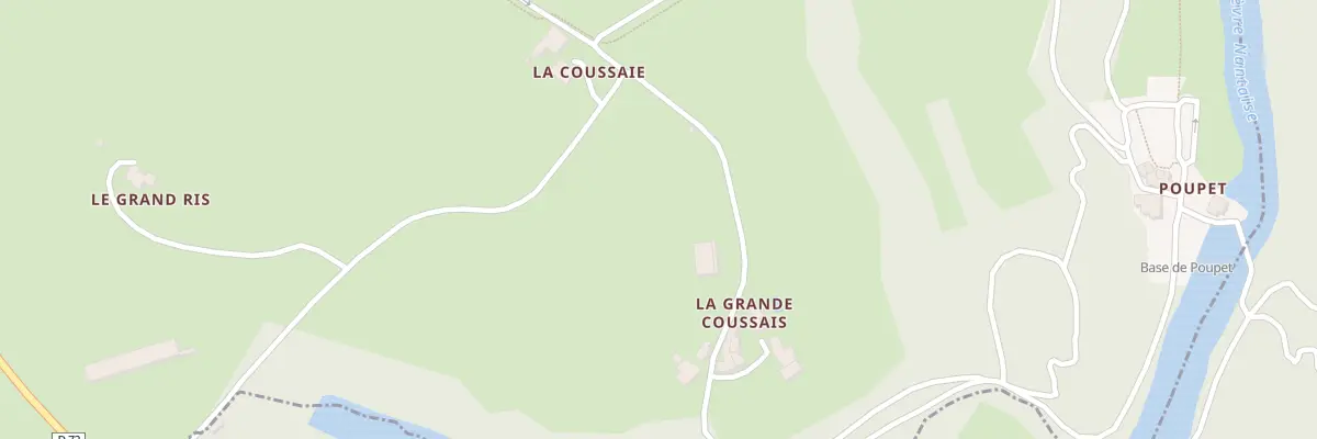 Plan du 5470 La Grande Coussaie à Saint-Malô-du-Bois