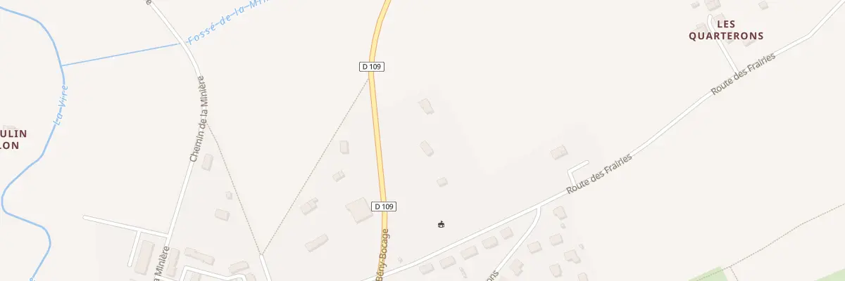 Plan du 18 Rue de Beny Bocage La Graverie à Souleuvre en Bocage