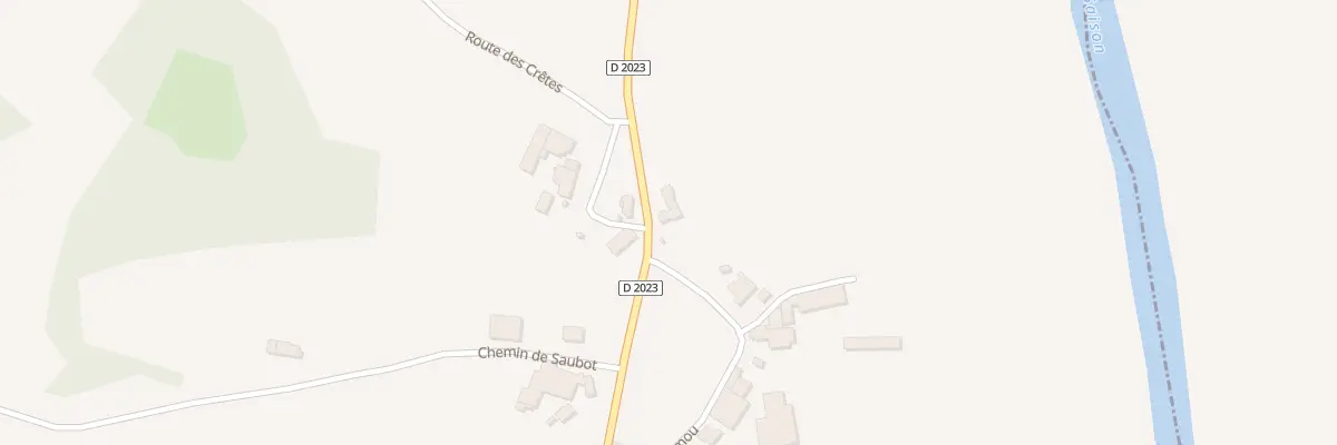 Plan du 823 Rte de Mauléon à Nabas