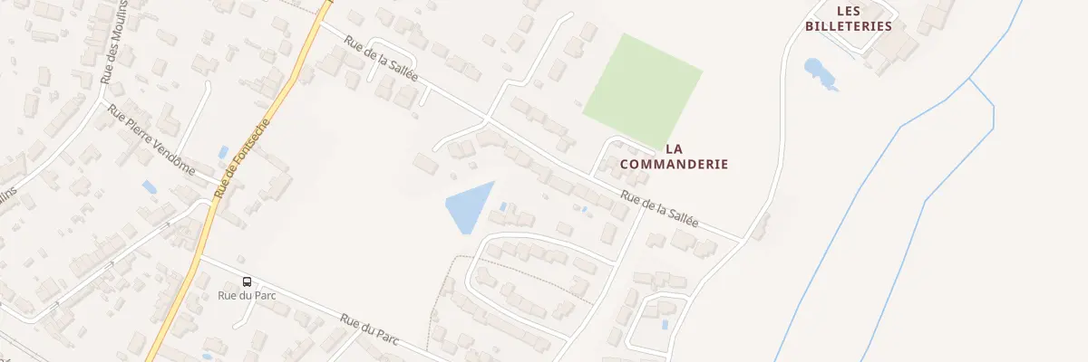 Plan du 10 Rue de la Sallée à Tonnay-Charente