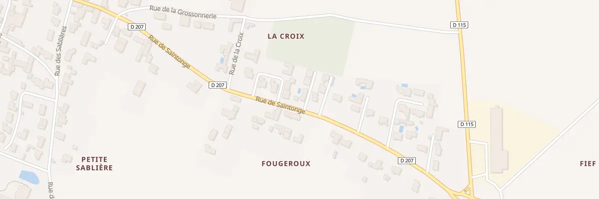Plan du 33B Rue de Saintonge à Saint-Sauveur-d’Aunis