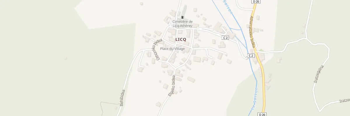 Plan du 5041 Oliguerenia à Licq-Athérey