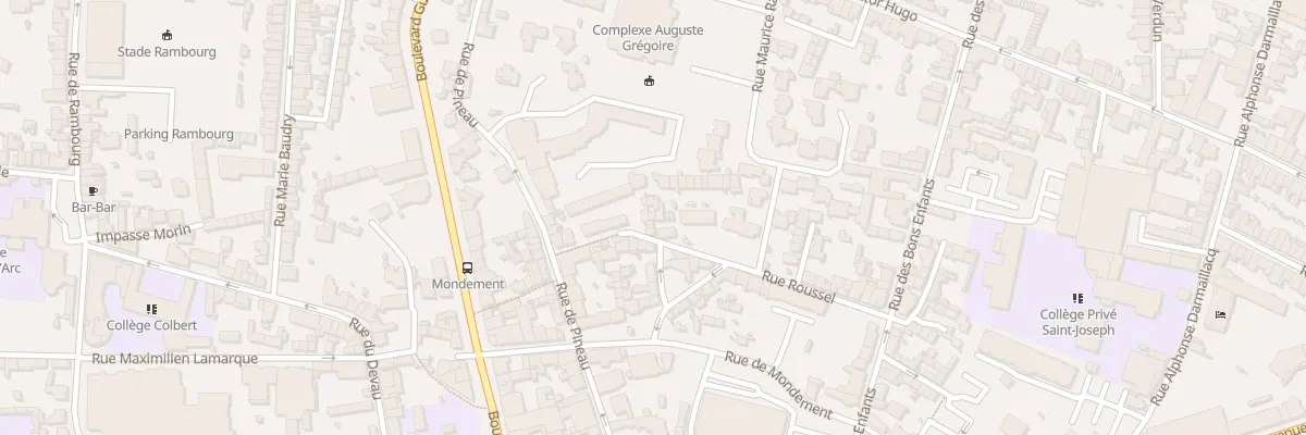 Plan du 30T Rue de Roussel à Cholet
