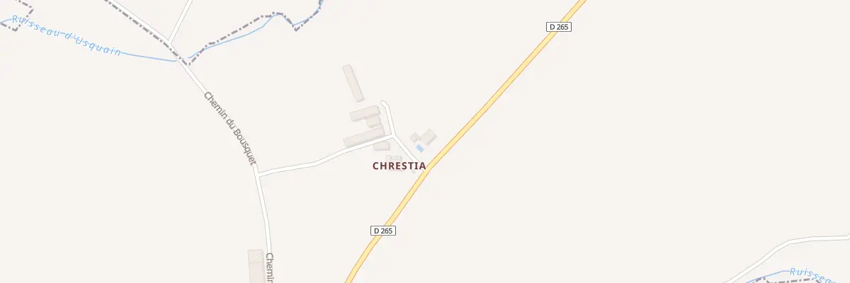 Plan du 5040 Chrestia à Gestas