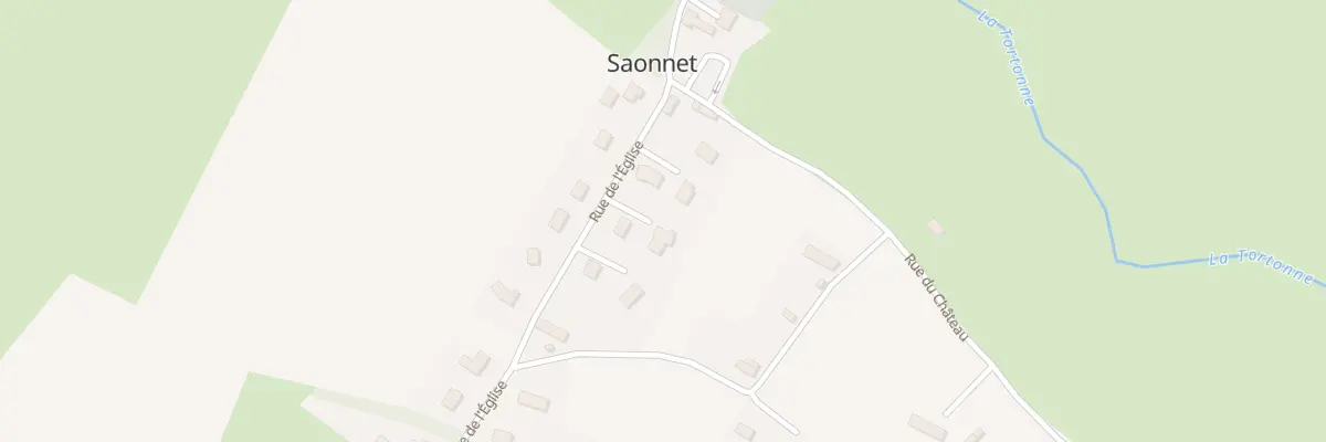 Plan du 16 L’Eglise à Saonnet