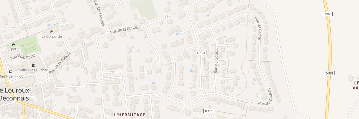 Plan du 7 Rue du Général de la Moricière à Val d’Erdre-Auxence