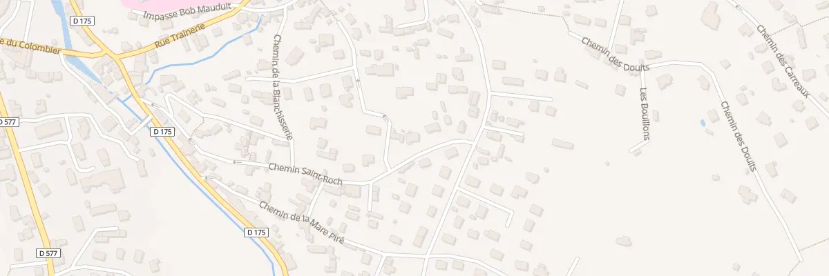 Plan du 66 Ch. Saint Roch - Vaudry à Vire Normandie