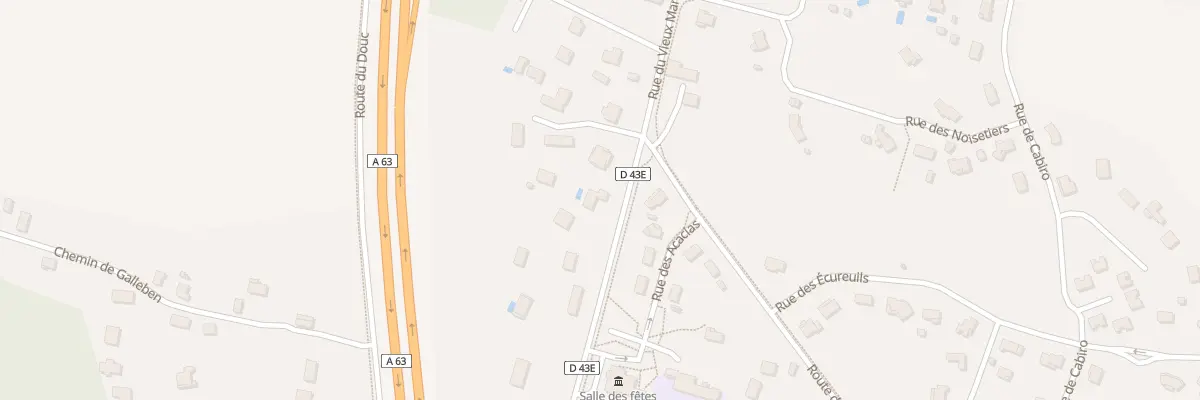 Plan du 346 Rue du Vieux Marché à Liposthey