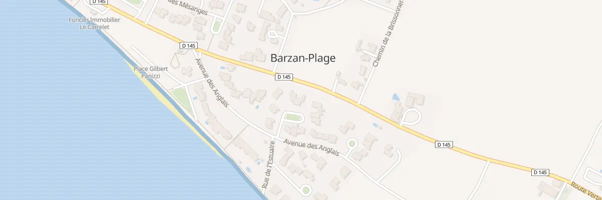 Plan du 9 Rond Point des Tamaris à Barzan