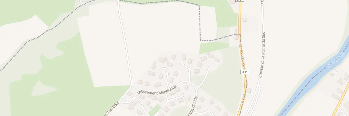 Plan du 58 Rue de Mendi Alde à Mauléon-Licharre