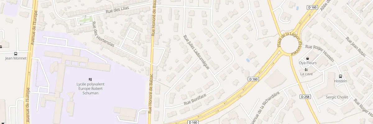Plan du 41 Rue Boniface à Cholet