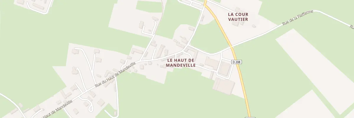 Plan du 5013 Le Haut de Mandeville à Mandeville-en-Bessin