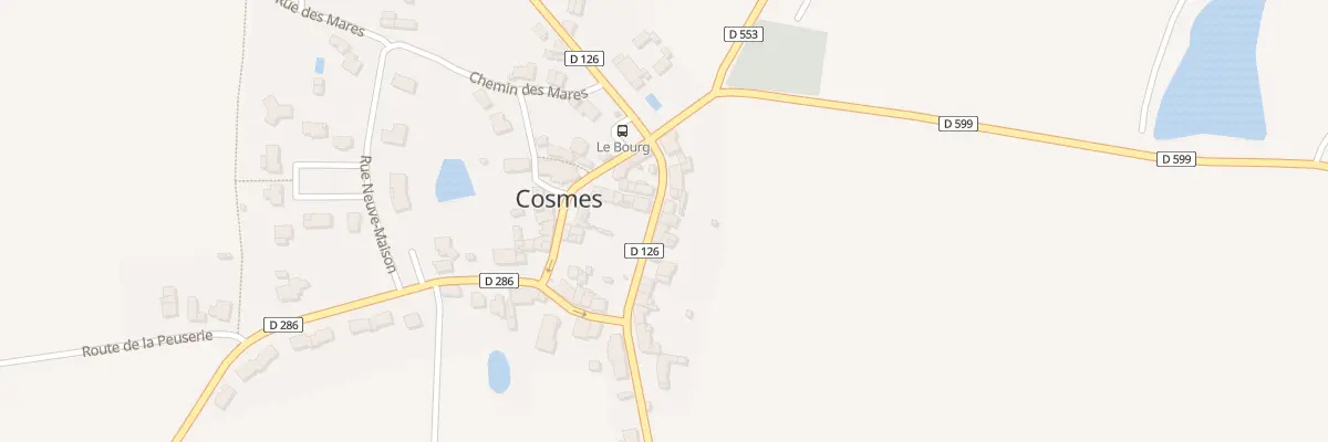 Plan du 20 Rue Principale à Cosmes