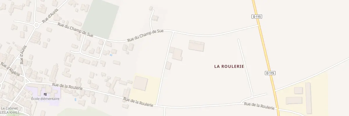 Plan du 5371 Rue de la Roulerie à Saint-Sauveur-d’Aunis