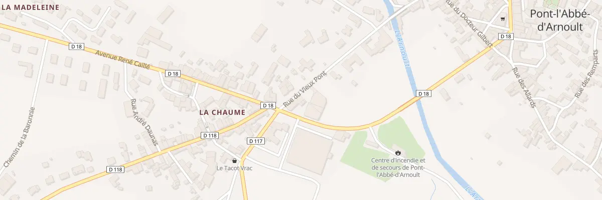 Plan du 57 Rue du Vieux Pont à Pont-l’Abbé-d’Arnoult