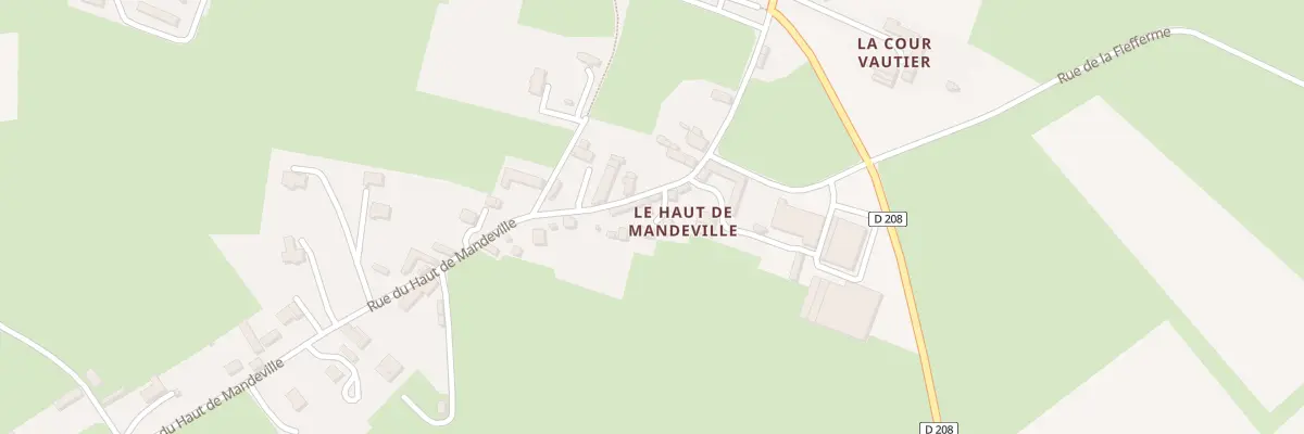 Plan du 5012 Le Haut de Mandeville à Mandeville-en-Bessin