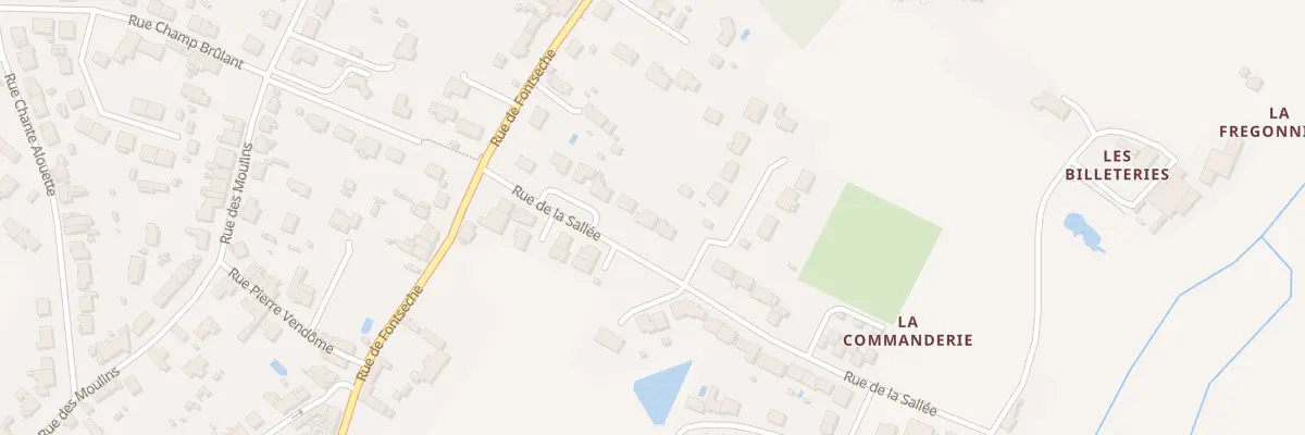 Plan du 11 Rue de la Sallée à Tonnay-Charente