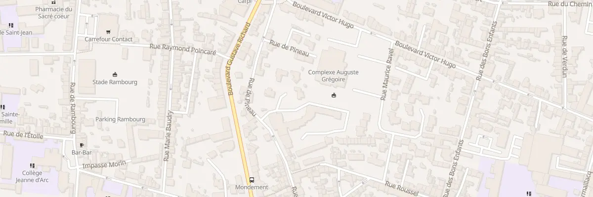 Plan du 50A Rue de Pineau à Cholet