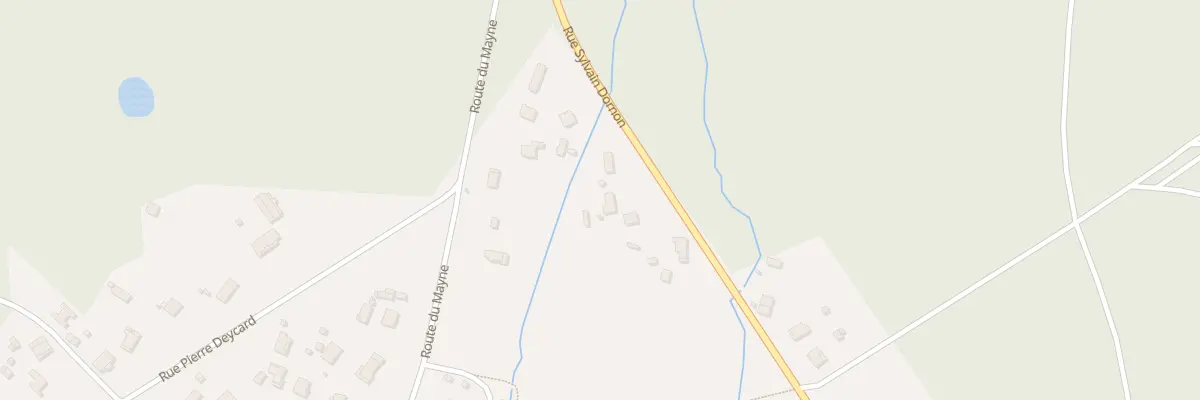 Plan du 5 Rue Sylvain Dornon à Salles