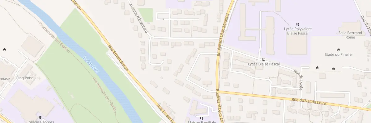 Plan du 23 Rue du Val de l’Oudon à Segré-en-Anjou Bleu