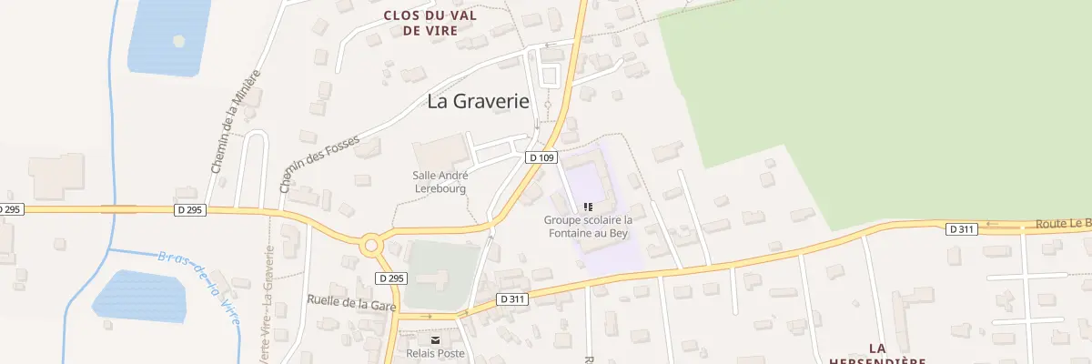 Plan du 6 Rue de Beny Bocage La Graverie à Souleuvre en Bocage