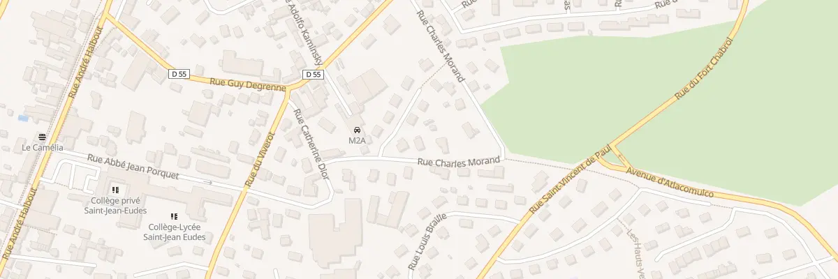 Plan du 123 Rue Charles Morand - Vire à Vire Normandie