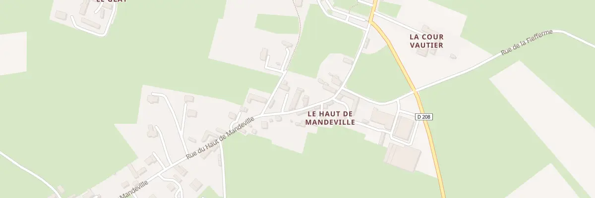 Plan du 5009 Le Haut de Mandeville à Mandeville-en-Bessin